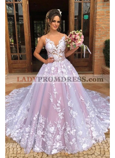 Elegant White With Dusty Rose Sweetheart Long Prom Dresses 2023