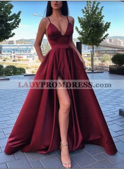 2023 New Designer V-neck A-line Prom Dresses