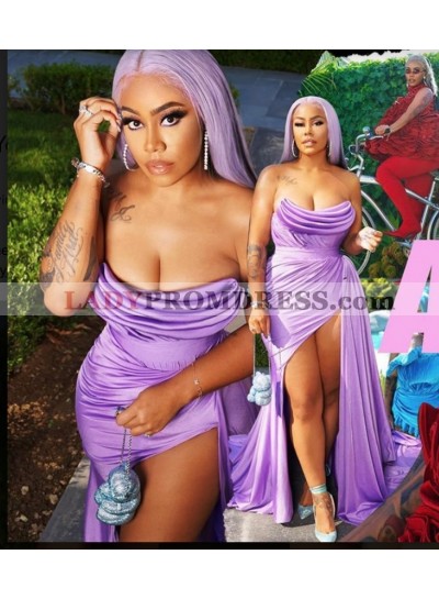 Sexy Purple Long Prom Dresses 2023