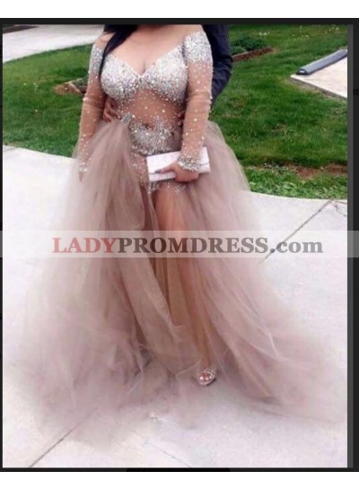 A Line Off the Shoulder Sweetheart Tulle Long Prom Dresses 2023