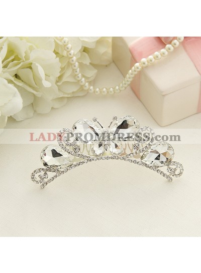 New Arrival Girl's Butterfly Crown First Communion Crown Cheap Girl's Headwear