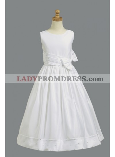 2023 Absorbing Sequins Sleeveless Best Selling A-Line First Communion Dresses / Flower Girl Dress