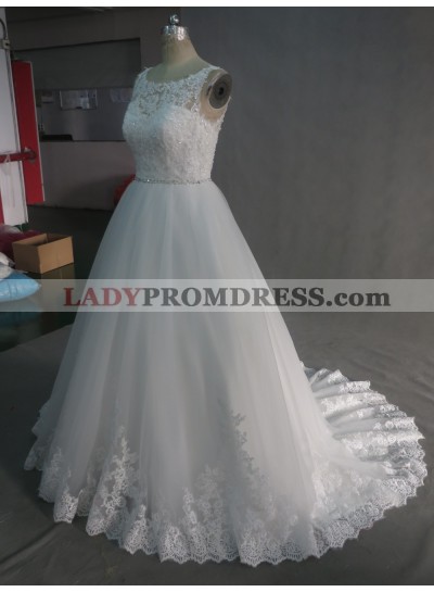 2023 A Line Lace Wedding Dresses