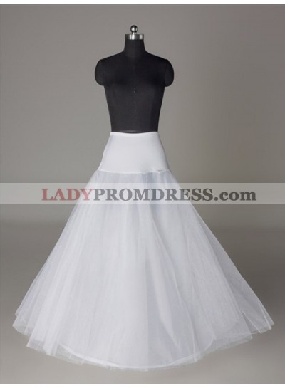 Tulle Netting A-Line 2 Tier Floor Length Slip Style/Wedding Petticoats