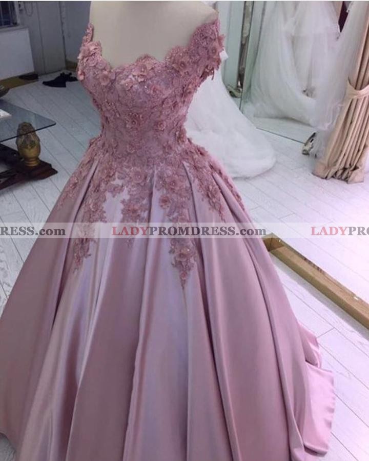 dusty rose quinceanera dress