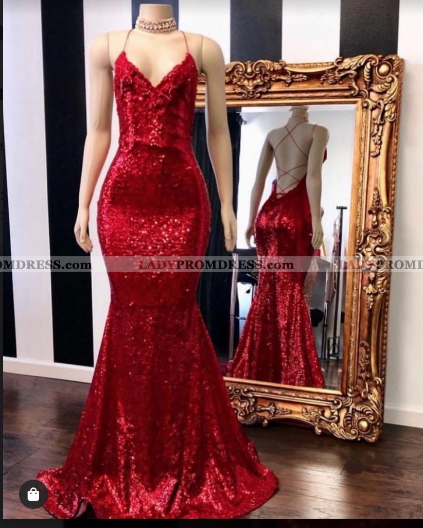 unique red prom dresses