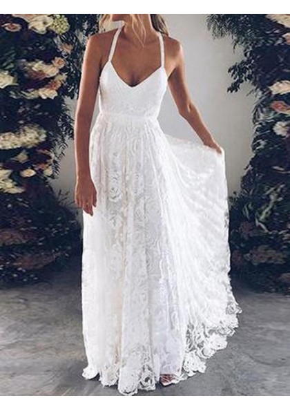 beach wedding dresses 2020