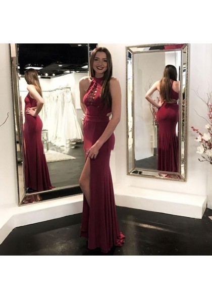 prom dresses with slits up the side