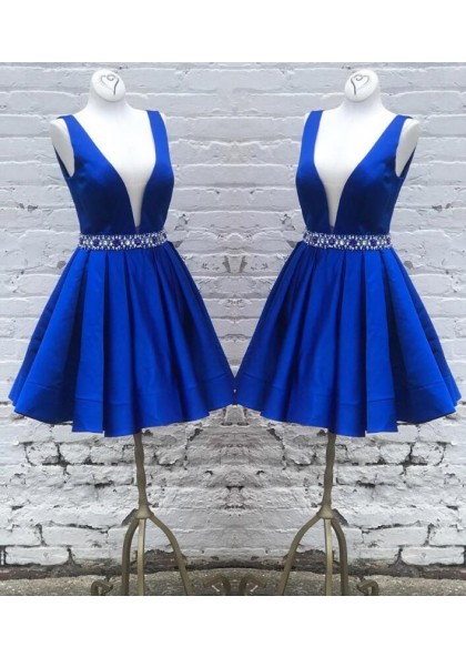 royal blue bling dress