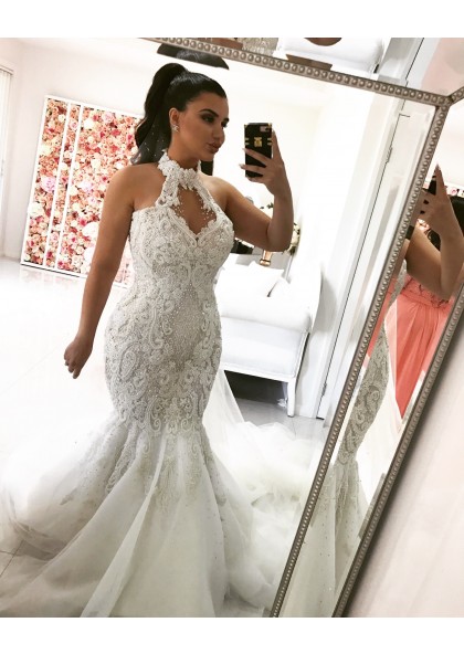 sexy plus size wedding gowns