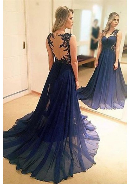 navy prom dresses 2019