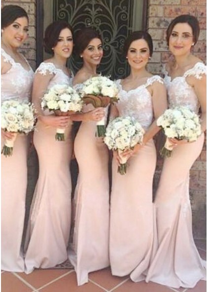 pearl bridesmaid dresses